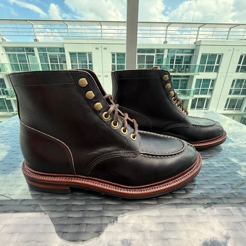 Search result thumbnail of Grant Stone Ottawa Boot in Horween Black Chromexcel