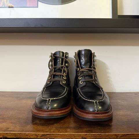 Grant Stone Ottawa Boot in Horween Black Chromexcel