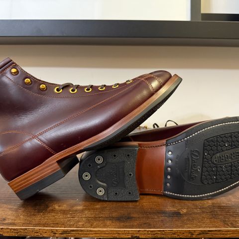 Iron Boots T-Monkey Boots in Seidel Brown Double Shot