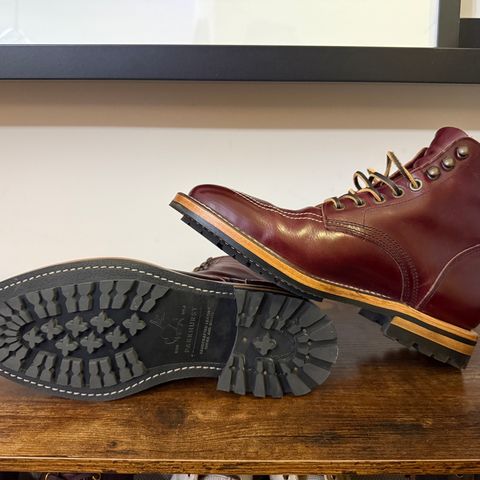 Parkhurst The Niagara in Tempesti Bordeaux Vachetta