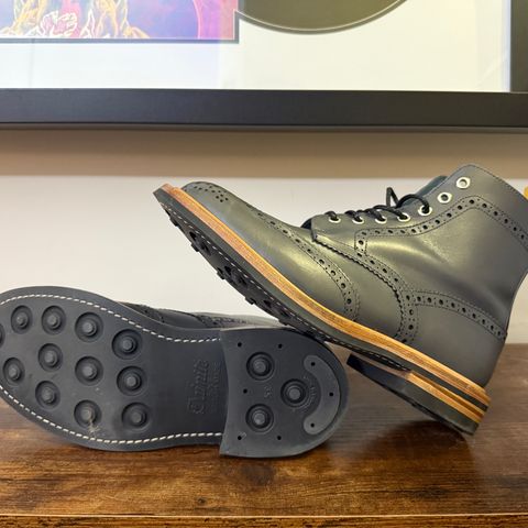 Tricker's Stow Country Boot in Grey Calf