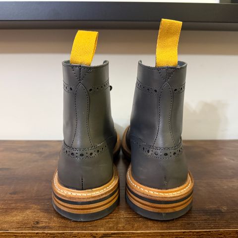 Tricker's Stow Country Boot in Grey Calf