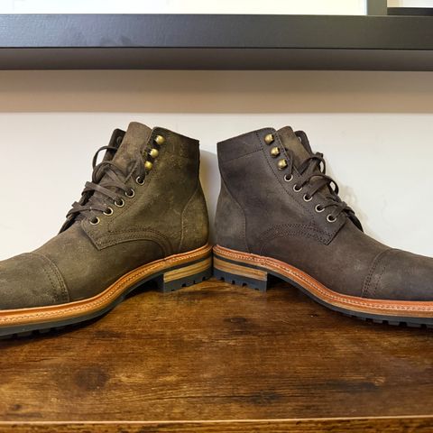 Parkhurst The Richmond in C.F. Stead Husk Waxed Mohawk