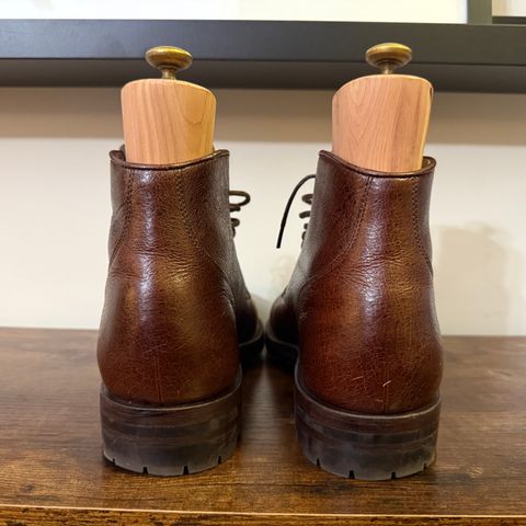 Grant Stone Garrison Boot in C.F. Stead Crimson Classic Kudu