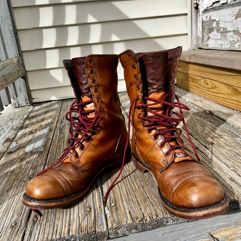 Search result thumbnail of Corcoran Jump Boot in Hand Dyed Light Tan