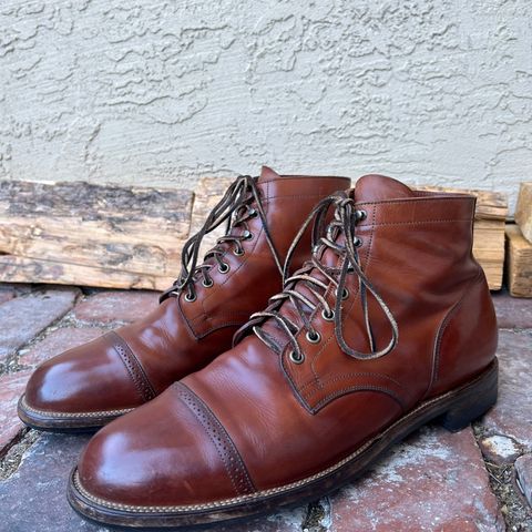 Viberg Service Boot BCT in Maryam Used Cuoio Vitello Calf