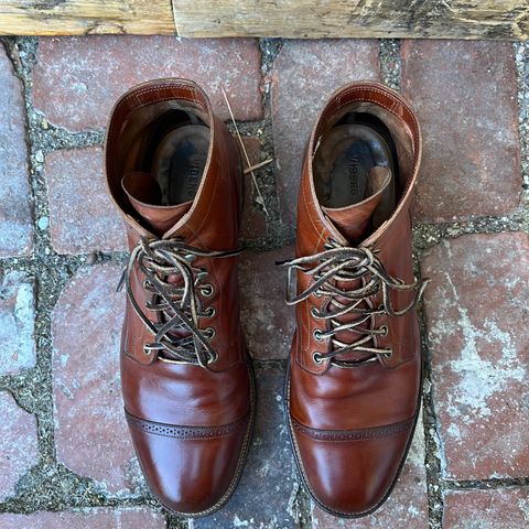 Viberg Service Boot BCT in Maryam Used Cuoio Vitello Calf