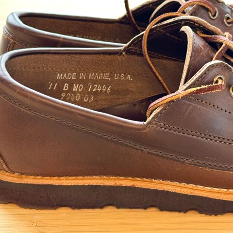 Rancourt & Co. Baxter Ranger Moc in Horween Carolina Brown Chromexcel