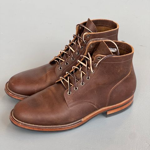 Viberg Service Boot in Horween Wheat Predator
