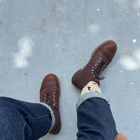 Red Wing Iron Ranger in S.B. Foot Amber Harness