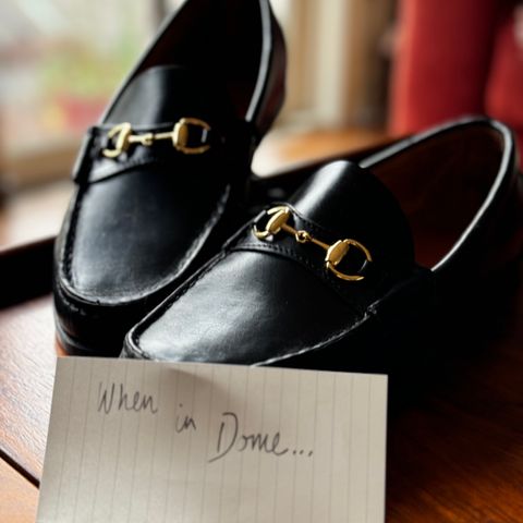 Oak Street Bootmakers Bit Moc in Teacore Black Overdye Horse Rump