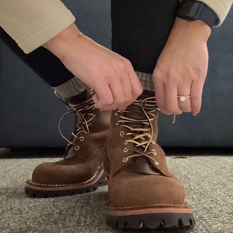 Nicks Urban Logger in Seidel 1964 Walnut Roughout