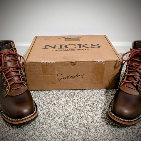 Nicks MTO in Horween Brown Chromexcel