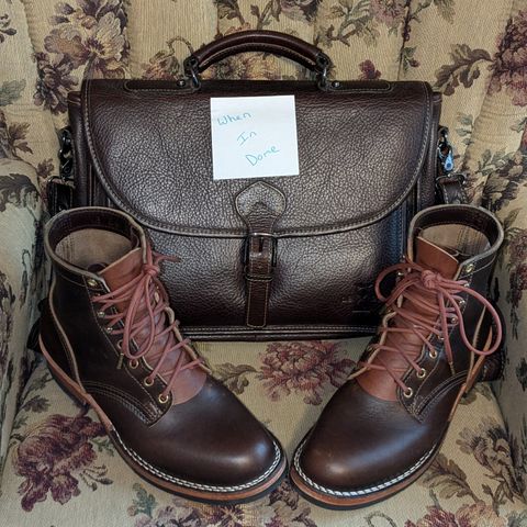 Nicks MTO in Horween Brown Chromexcel