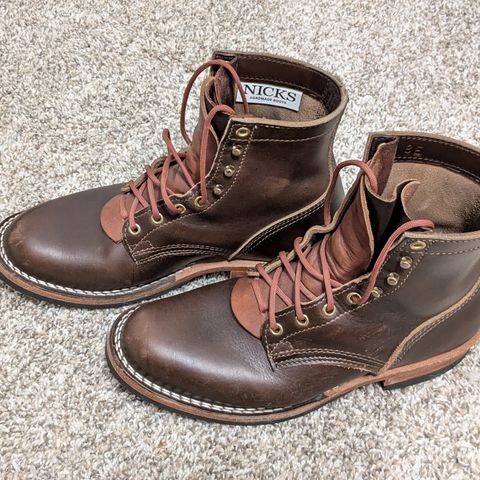 Nicks MTO in Horween Brown Chromexcel