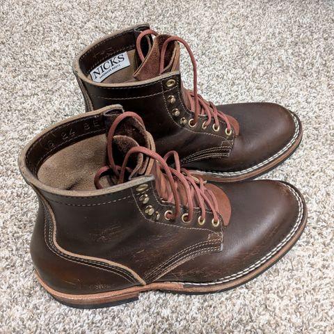 Nicks MTO in Horween Brown Chromexcel