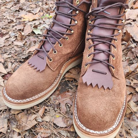 Frank's Ranier in Seidel Chocolate Oil Tan Roughout