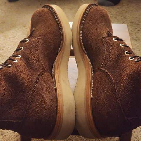 Frank's Ranier in Seidel Chocolate Oil Tan Roughout