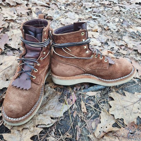 Frank's Ranier in Seidel Chocolate Oil Tan Roughout