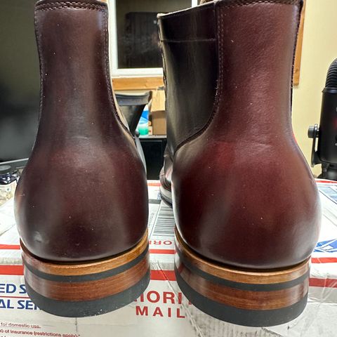 View photo of Viberg Service Boot in Horween Color 8 Chromexcel