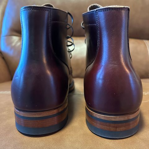 View photo of Viberg Service Boot in Horween Color 8 Chromexcel
