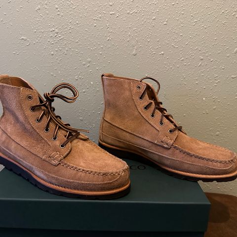 Rancourt & Co. Harrison Boot in Horween Khaki Orion
