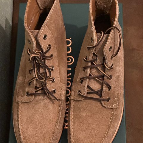 Rancourt & Co. Harrison Boot in Horween Khaki Orion