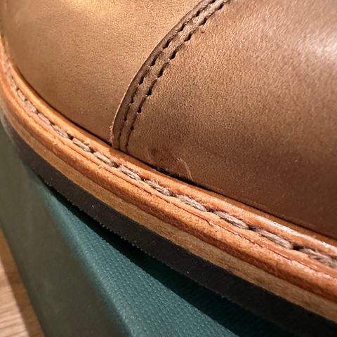 View photo of Rancourt & Co. Byron Boot in Horween Natural Chromexcel