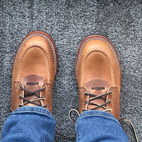 View photo of Nicks MTO in Horween Natural Dublin