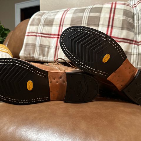 View photo of Nicks MTO in Horween Natural Dublin