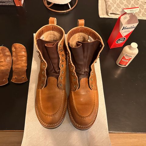 View photo of Nicks MTO in Horween Natural Dublin