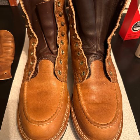 View photo of Nicks MTO in Horween Natural Dublin