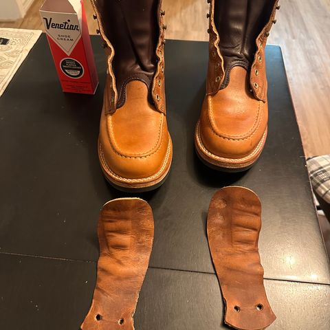 View photo of Nicks MTO in Horween Natural Dublin