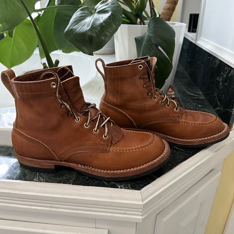 View photo of Nicks MTO in Horween Natural Dublin