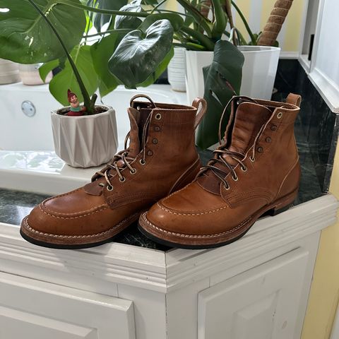 View photo of Nicks MTO in Horween Natural Dublin