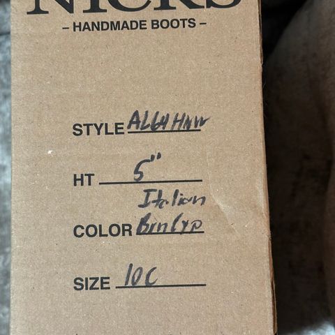 View photo of Nicks AL64 in Italian Brown Cypress