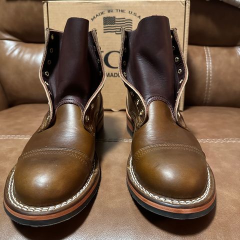 View photo of Nicks x Parkhurst V3 in Horween Shackleton Cognac