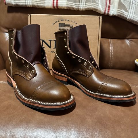 View photo of Nicks x Parkhurst V3 in Horween Shackleton Cognac