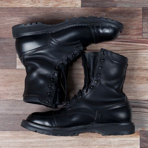 View photo of Nicks Handmade Boots 365 Stitchdown MTO in Horween Black Chromexcel