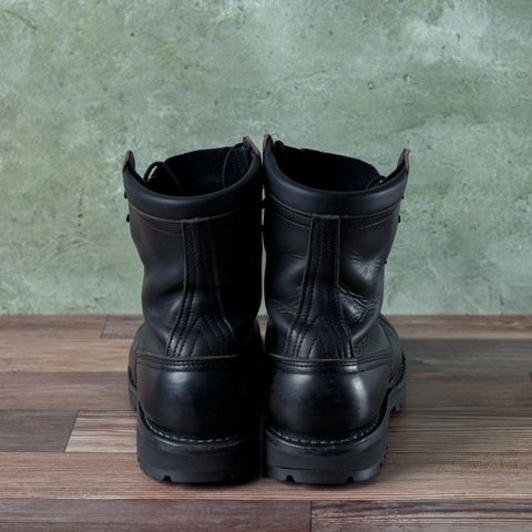 View photo of Nicks Handmade Boots 365 Stitchdown MTO in Horween Black Chromexcel