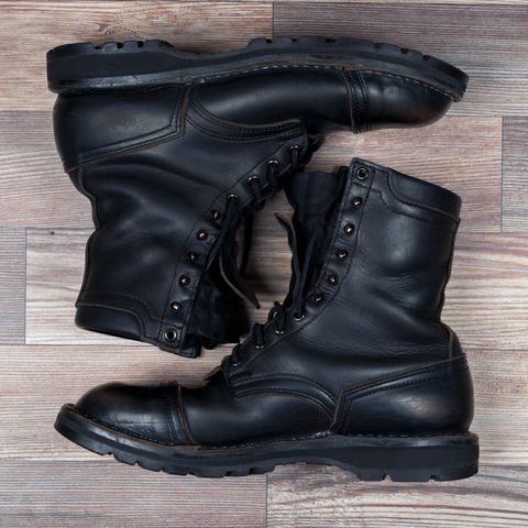 View photo of Nicks Handmade Boots 365 Stitchdown MTO in Horween Black Chromexcel