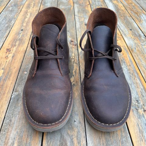 Clarks Bushacre 3 in Dark Brown Beeswax