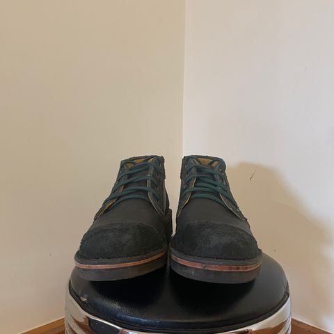 Jim Green Turbo Vellie in Black Full Grain