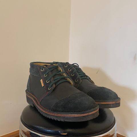 Jim Green Turbo Vellie in Black Full Grain