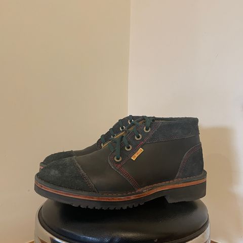 Jim Green Turbo Vellie in Black Full Grain