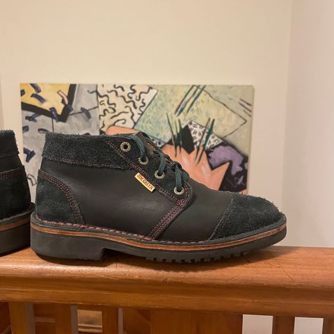 Jim Green Turbo Vellie in Black Full Grain
