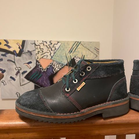 Jim Green Turbo Vellie in Black Full Grain