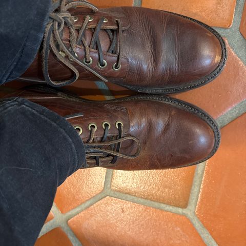 Grant Stone Diesel Boot in Seidel Walnut Bison