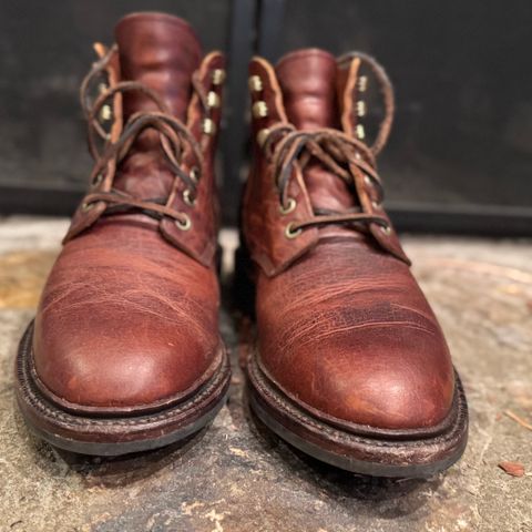 Grant Stone Diesel Boot in Seidel Walnut Bison