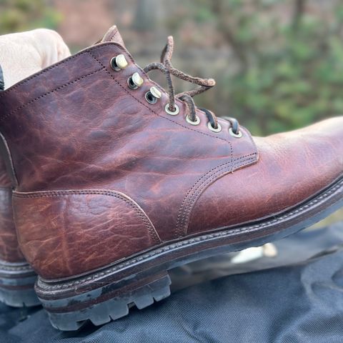 Grant Stone Diesel Boot in Seidel Walnut Bison
